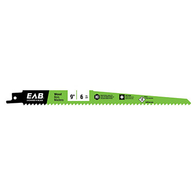 Hardware Store USA | 9x6T WD Recip Saw Blade | Pack Of 5