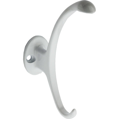 Hardware Store USA | LG WHT Garment Hook