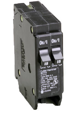 Hardware Store USA | 2-15A SP Tandem Breaker