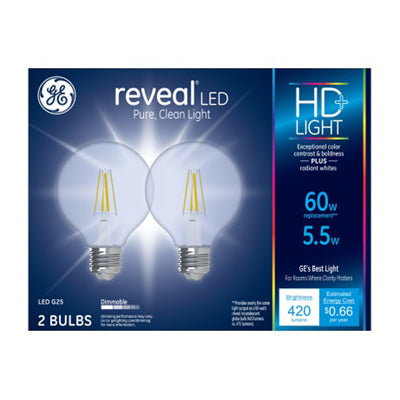 Hardware Store USA | GE2PK 5.5W WHT Rev Bulb