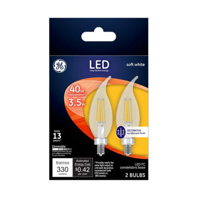 Hardware Store USA | GE2PK 3.5W SW Flam Bulb