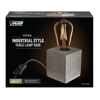 Hardware Store USA | GRY Vint Tab Lamp Base