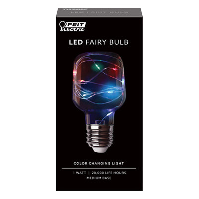 Hardware store usa |  1W Mul Cyl Fairy Light | FY/NP/RGB/LED | FEIT ELECTRIC