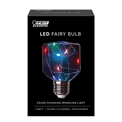 Hardware store usa |  1W Mul SQ Fairy Light | FY/SQ/RGB/LED | FEIT ELECTRIC