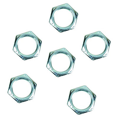 Hardware Store USA | 6PK STL Lamp Hex Nut