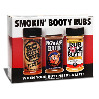 3PK Smoke/Booty Rubs