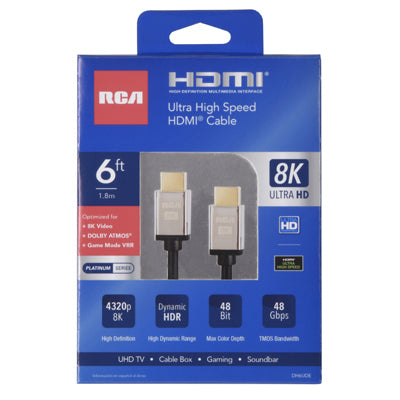 Hardware store usa |  6' BLK HS HDMI Cable | DH6UDE | AUDIOVOX