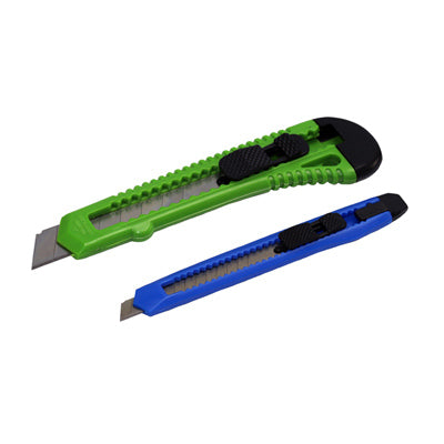 Hardware store usa |  2PC STL Snap Knife Set | 46084 | GRIP ON TOOLS