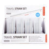 Hardware Store USA | Collaps TRVL Straw Set | Pack Of 12