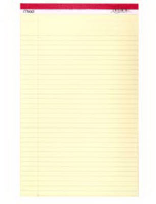 Hardware store usa |  50SHT8-1/2x14 Legal Pad | 59612 | ACCO/MEAD