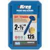 Hardware store usa |  Kreg 125PK #8 PH Screw | SML-C250B-125 | KREG TOOL COMPANY