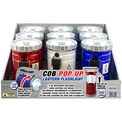 Hardware store usa |  200L COB Pop Up Lantern | 702715 | SHAWSHANK LEDZ