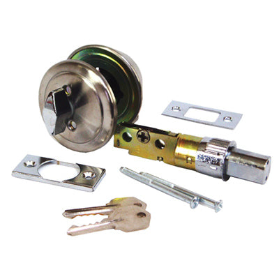 Hardware store usa |  SS MH Entrance Deadbolt | D-113B | UNITED STATES HDW MFG/U S HARDWARE