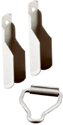 Hardware Store USA | WHT Scr Hangers/Latch