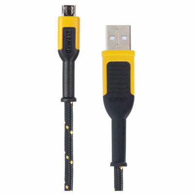 Hardware Store USA | Dewalt 6'MicroUSB Cable