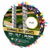 Hardware store usa |  500LGT Multi Rice Set | LED-GMBR500-GMU | HOLIDAY BRIGHT LIGHTS