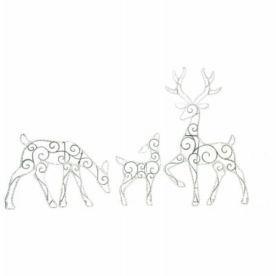 3PC LED Wire Deer