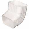 Hardware store usa |  2x3 White A Front Elbow | M0627 | AMERIMAX HOME PRODUCTS