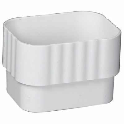 Hardware store usa |  2x3 WHT Vinyl Connector | M0623 | AMERIMAX HOME PRODUCTS