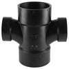 Hardware store usa |  2x2x1-1/2x1-1/2 DBL Tee | ABS 00429  0600HA | CHARLOTTE PIPE & FOUNDRY CO.