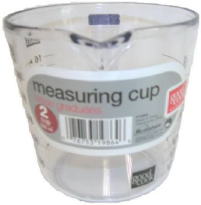 Hardware store usa |  2C Plas Measuring Cup | 19864 | BRADSHAW INTERNATIONAL