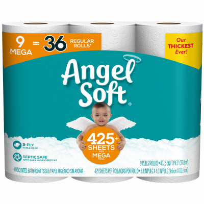 Hardware store usa |  12PK Angel Toilet Paper | 79397 | GEORGIA PACIFIC CORPORATION
