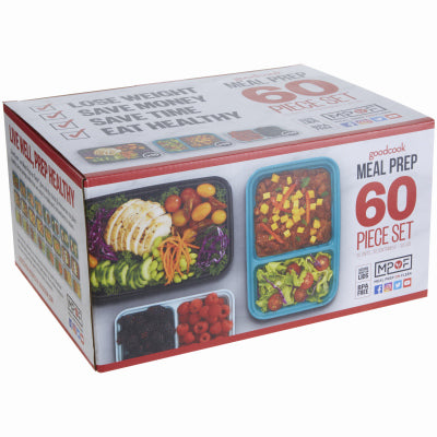 Hardware store usa |  60PC Meal Prep Set | 10830 | BRADSHAW INTERNATIONAL