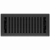 Hardware Store USA | 4x10 BLK M FLR Register