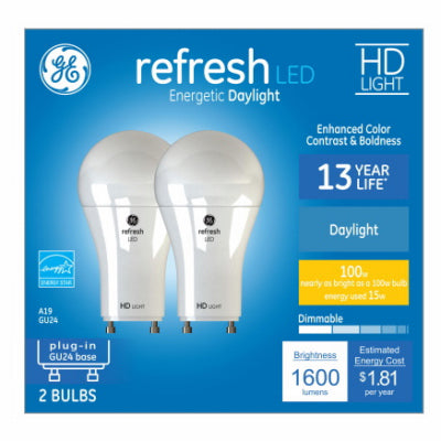 Hardware Store USA | GE 15W A19 Refresh Bulb