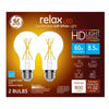 LED light bulbs A19 800 lumens 8.5 watt 2-pack