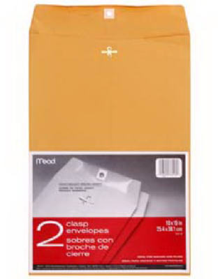 Hardware store usa |  2PK Clasp Envelope | 76016 | ACCO/MEAD