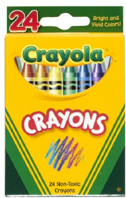 Hardware store usa |  24CT Crayon In Tuck Box | 52-3024 | CRAYOLA LLC