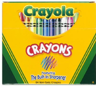Hardware store usa |  64CT Crayon/Sharpener | 52-0064 | CRAYOLA LLC