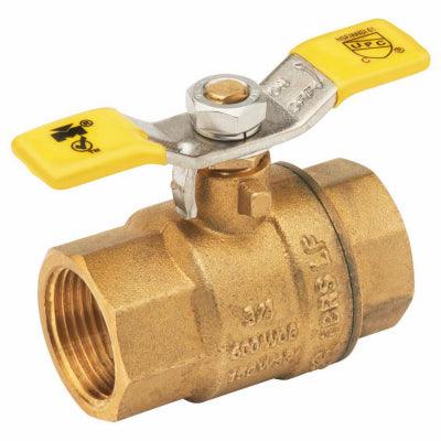 Hardware Store USA | 1/2 BRS T Ball Valve