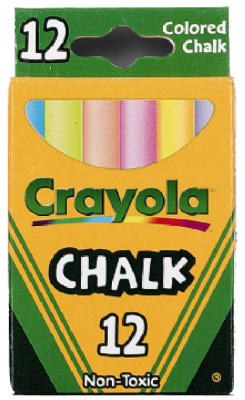 Hardware store usa |  12CT Colored Chalk | 51-0816 | CRAYOLA LLC