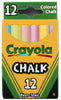 Hardware Store USA | 12CT Colored Chalk