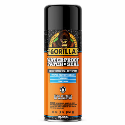 Hardware Store USA | 16OZ BLK Spray Sealant