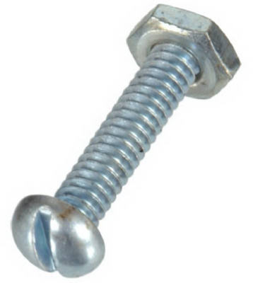 Hardware Store USA | 10PK 10-24x1/2 RH Screw