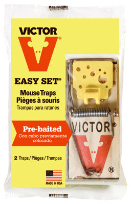 Hardware Store USA | 2PK Easy Set Mouse Trap | Pack Of 36