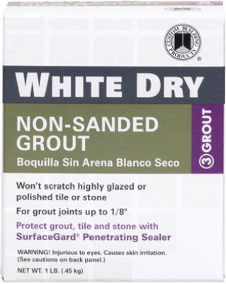 Hardware Store USA | LB WHT Dry Tile Grout