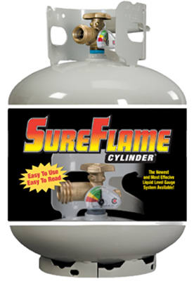 Hardware store usa |  20LB Sureflame Cylinder | 10577 | MANCHESTER TANK & EQUIP
