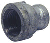 Hardware Store USA | 1-1/2x3/4 Galv Coupling