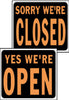 15x19 Open/Closed Sign