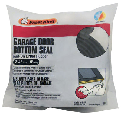Hardware Store USA | 9' BLK Garage DR Bottom