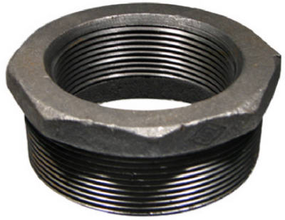 Hardware Store USA | 2-1/2x2 BLK Hex Bushing