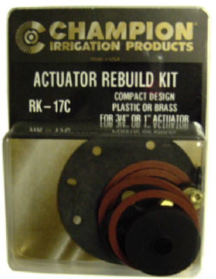 Hardware store usa |  Actuator Rebuild Kit | RK-17C | CHAMPION IRRIG DIV ARROWHEAD BRASS
