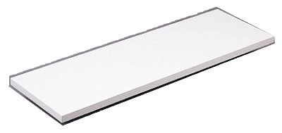 Hardware Store USA | 12x72 WHT Shelf | Pack Of 3