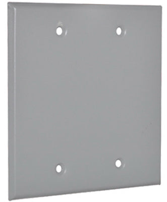 Hardware store usa |  ME GRY WP 2G BLNK Cover | 2BC | HUBBELL ELECTRICAL PRODUCTS