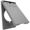 Hardware store usa |  ME GRY WP PWR Out Cover | 1C-PO40 | HUBBELL ELECTRICAL PRODUCTS