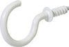 Hardware store usa |  2PK 1-1/4 WHT Cup Hook | 122322 | HILLMAN FASTENERS